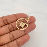 Dije Escorpion 3.15 g / 1 1/4 in Oro Amarillo 18K