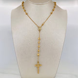 Rosario Virgen De La Milagrosa 14.7 g / 16 1/2 in / 4mm-5 mm Oro Amarillo 18K