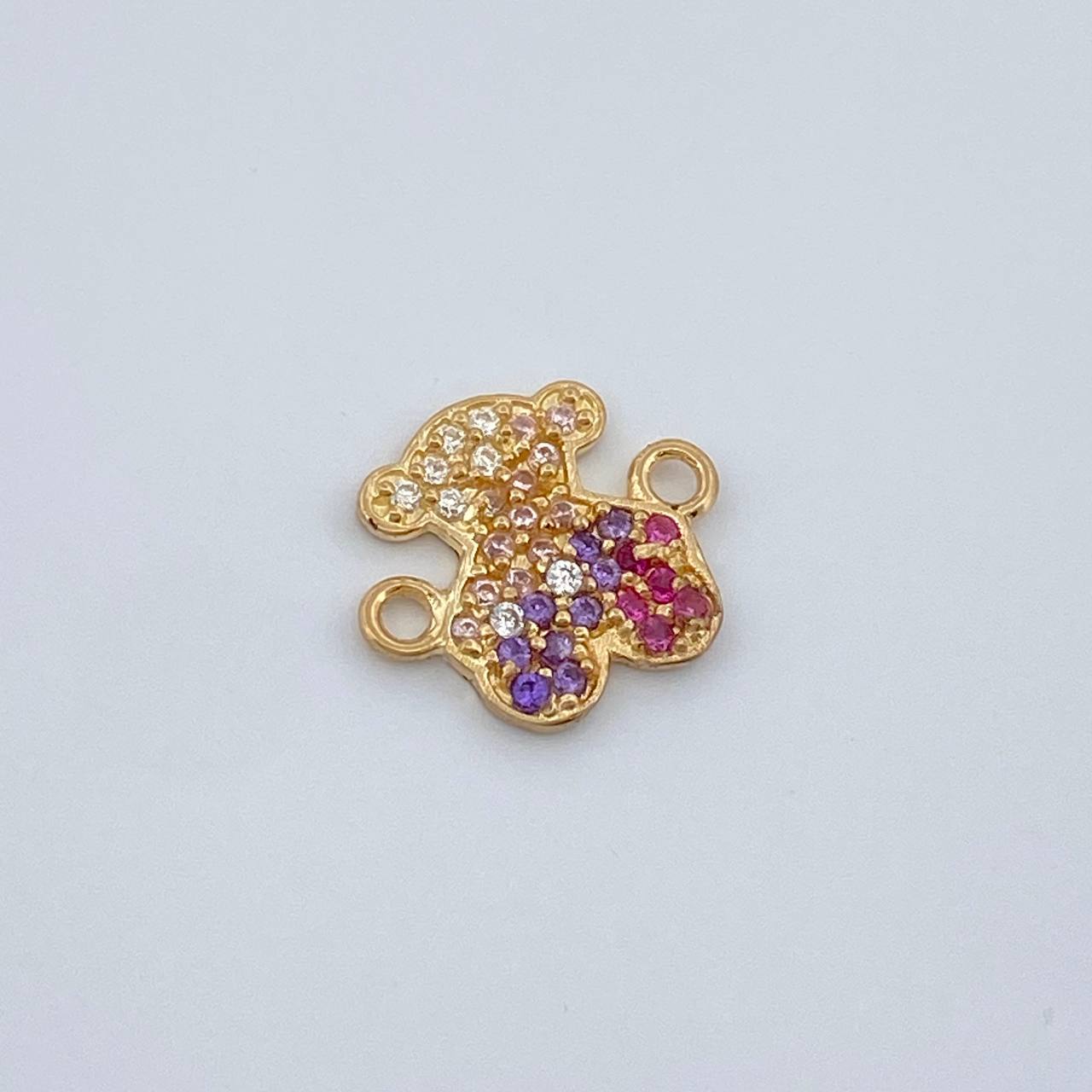 Herraje Oso Ts 0.6gr / 1/2 in / Oro Amarillo 18K %