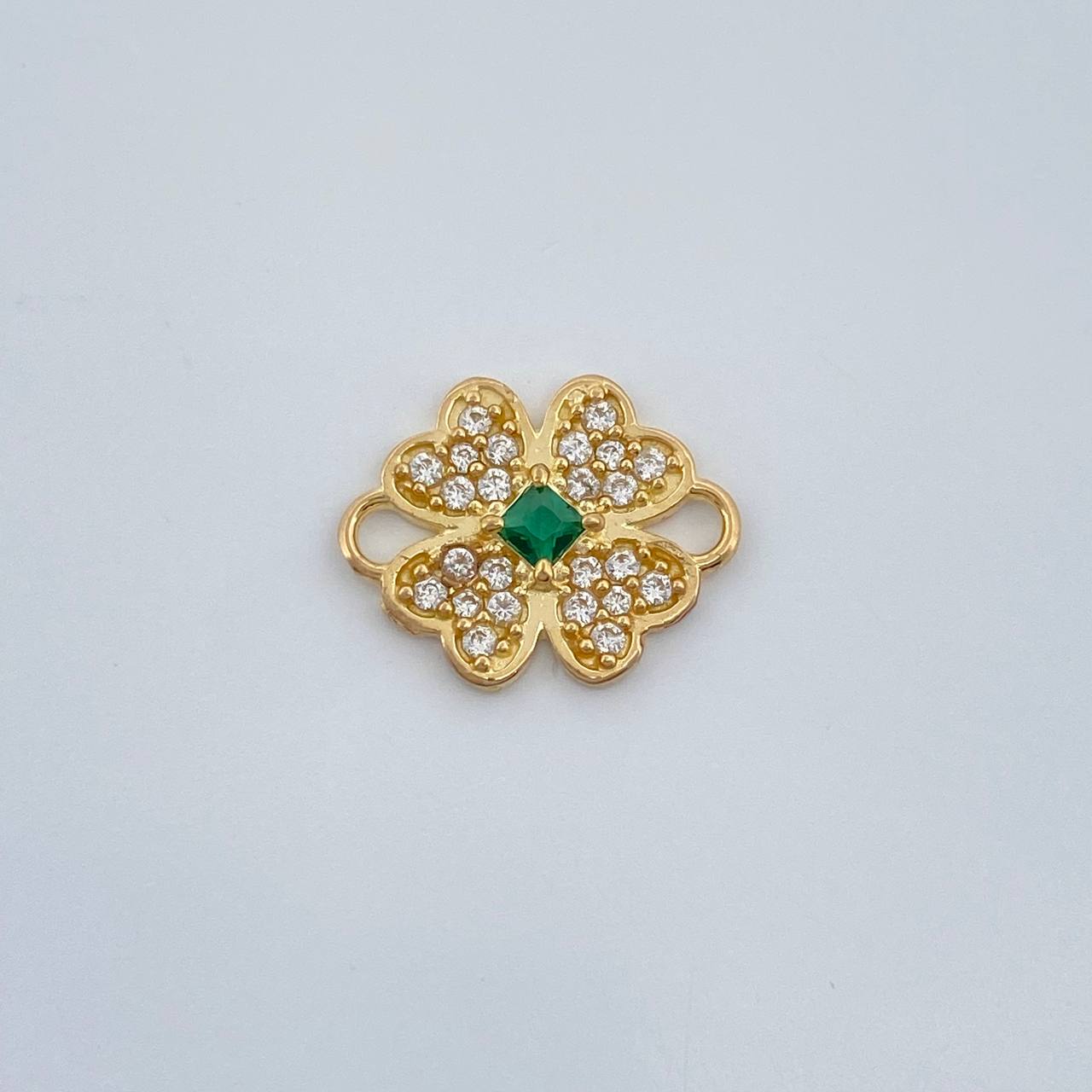 Herraje Trebol 0.75gr / 1/2 in / Oro Amarillo 18K %