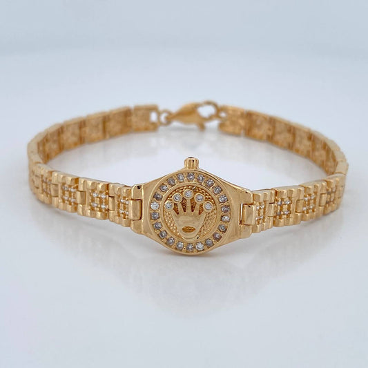 Pulso Cinturon Correa 21.1gr / 7 1/2 in / 6.15mm Oro Amarillo Nac.Esp. 18K %