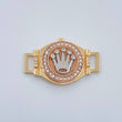 Herraje Corona Cinturon 4.2gr / 1 1/4 in / Tres Oros 18K %