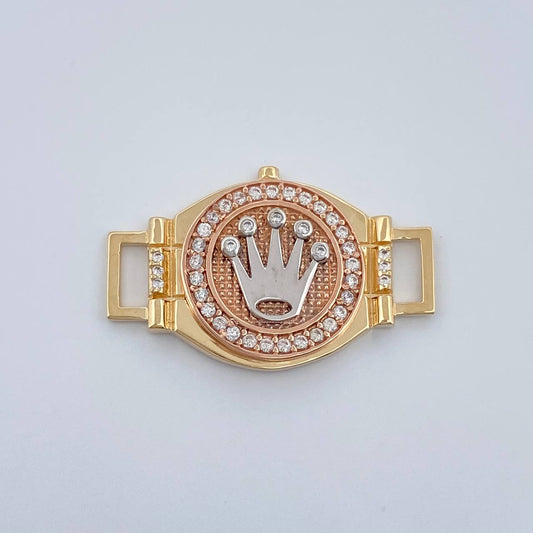 Herraje Corona Cinturon 4.2gr / 1 1/4 in / Tres Oros 18K %