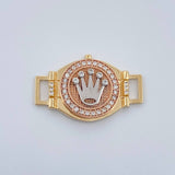 Herraje Corona Cinturon 4.2gr / 1 1/4 in / Tres Oros 18K %
