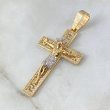 Dije Crúz Cristo 7.45gr / 6cm / Oro 18K *