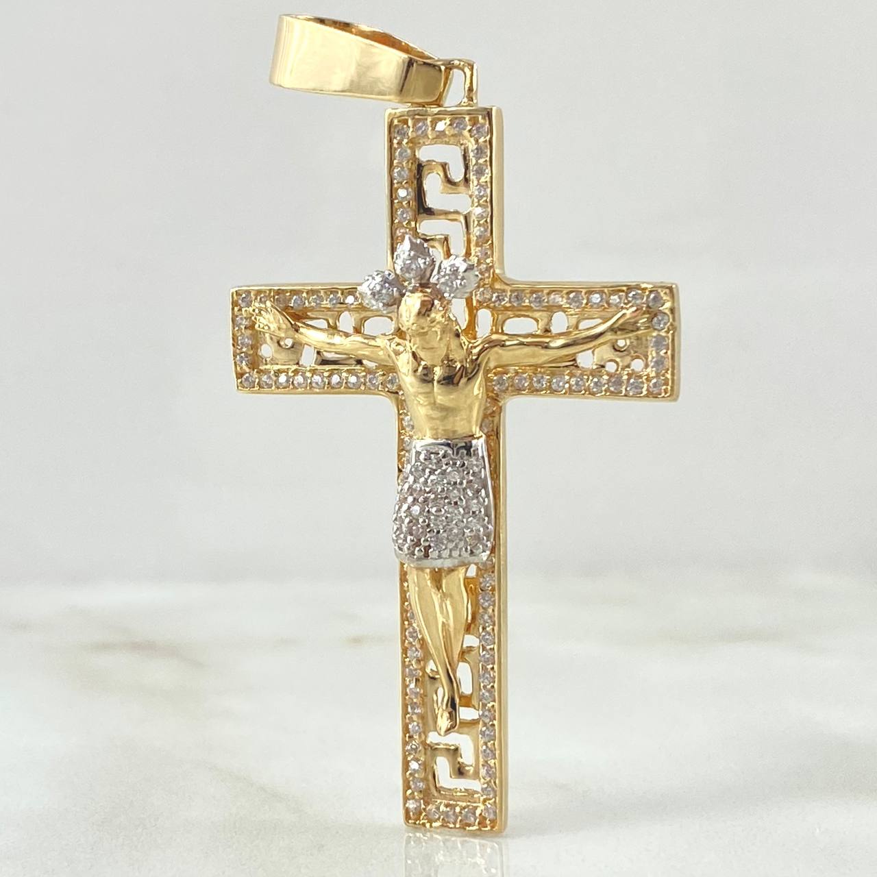 Dije Crúz Cristo 7.45gr / 6cm / Oro 18K *