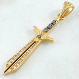 Pendant Sword 5.55gr / 5.3cm (2.1in) / 18K Gold *
