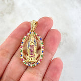 Dije Virgen Guadalupe Filigrana 7gr / 4.3cm / Oro 18K *