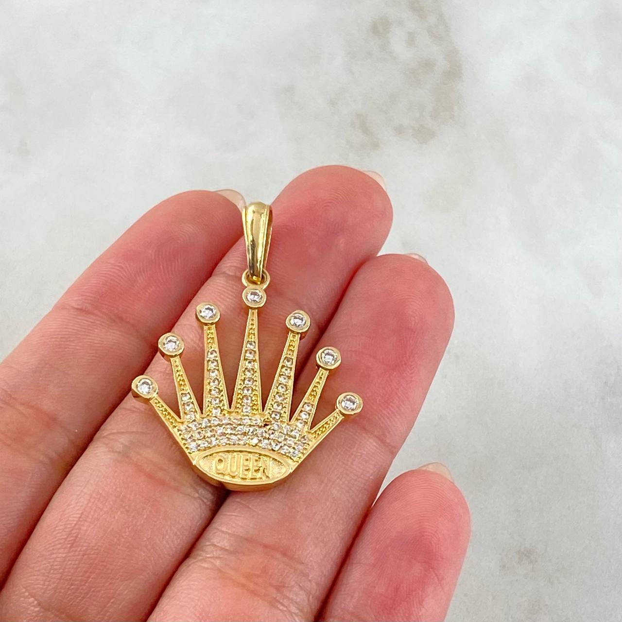 Pendant Crown 4.7gr / 3.5cm / 18K Gold *