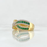 Infinity Bow Ring 5.65gr / Size 7 3/4 / 18K Gold *