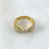 Infinity Bow Ring 5.65gr / Size 7 3/4 / 18K Gold *