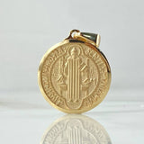 Dije San Benito 4.85gr / 3cm / Oro 18K *