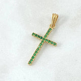 Pendant Thick Cross 0.95gr / 2.5cm / 18K Gold