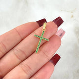 Pendant Thick Cross 0.95gr / 2.5cm / 18K Gold