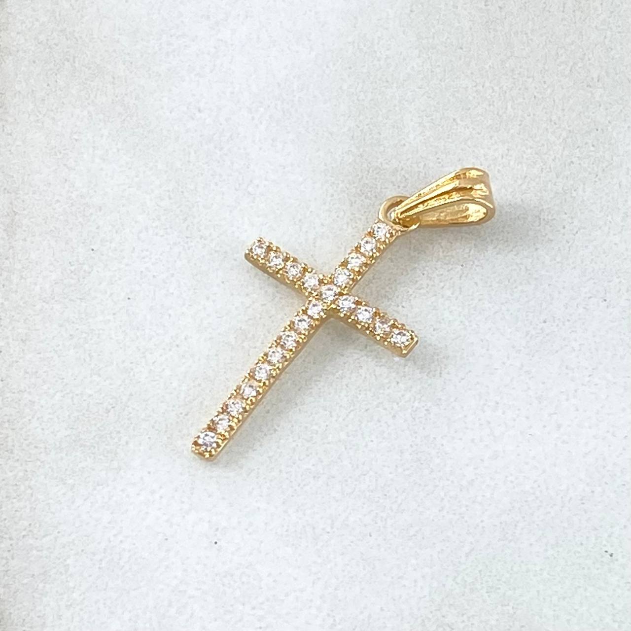 Tight Cross Pendant 1.05gr / 2.8cm (1.1in) / 18K Gold *