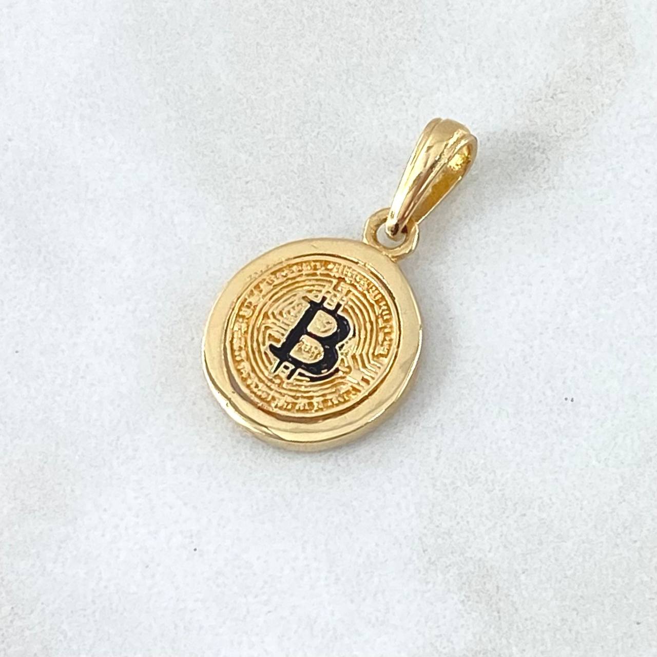 Pendant Coin 2.4gr / 2.5cm (1.0in) / 18K Gold *