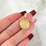 Pendant Coin 2.4gr / 2.5cm (1.0in) / 18K Gold *