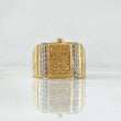 Anillo R Coronado 6.65gr / T10 / Oro 18K *