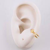 Piercing Corazón Liso 0.65g / 1/2 in Oro Amarillo 18K