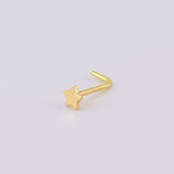 Piercing Chispa Estrella 0.1g / 1/4 in Oro Amarillo 18K