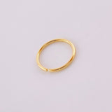 Smooth Hoop Piercing 0.2g / 1/2 in 18K Yellow Gold