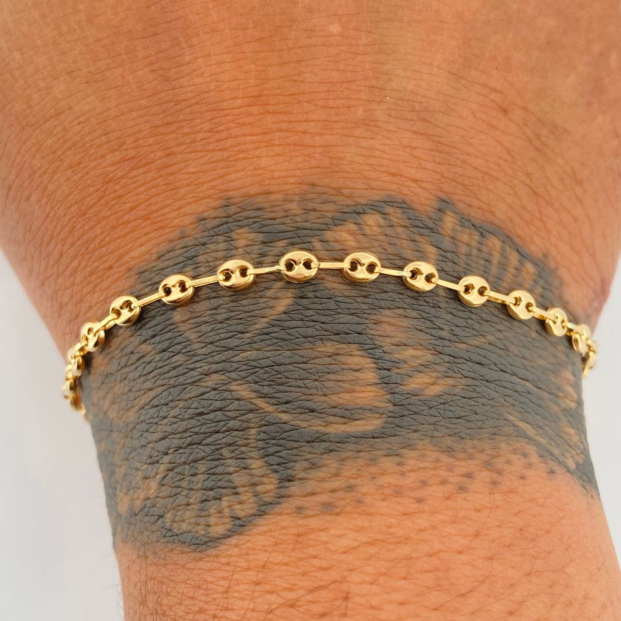 GC Bracelet 1.85gr / 7 in / 2.8mm Yellow Gold 18K &