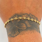 GC Bracelet 1.85gr / 7 in / 2.8mm Yellow Gold 18K &