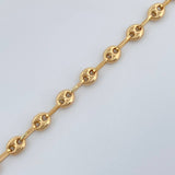 GC Bracelet 1.85gr / 7 in / 2.8mm Yellow Gold 18K &