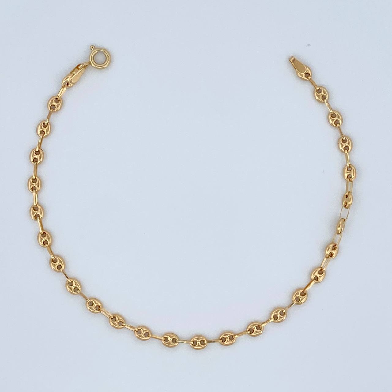 GC Bracelet 1.85gr / 7 in / 2.8mm Yellow Gold 18K &