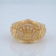 Anillo Correa Corona 7.05gr / T9 1/2 / Oro Amarillo 18K %