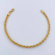 Rope Bracelet 2.7gr / 7 in / 3.01mm Yellow Gold +3 18K $