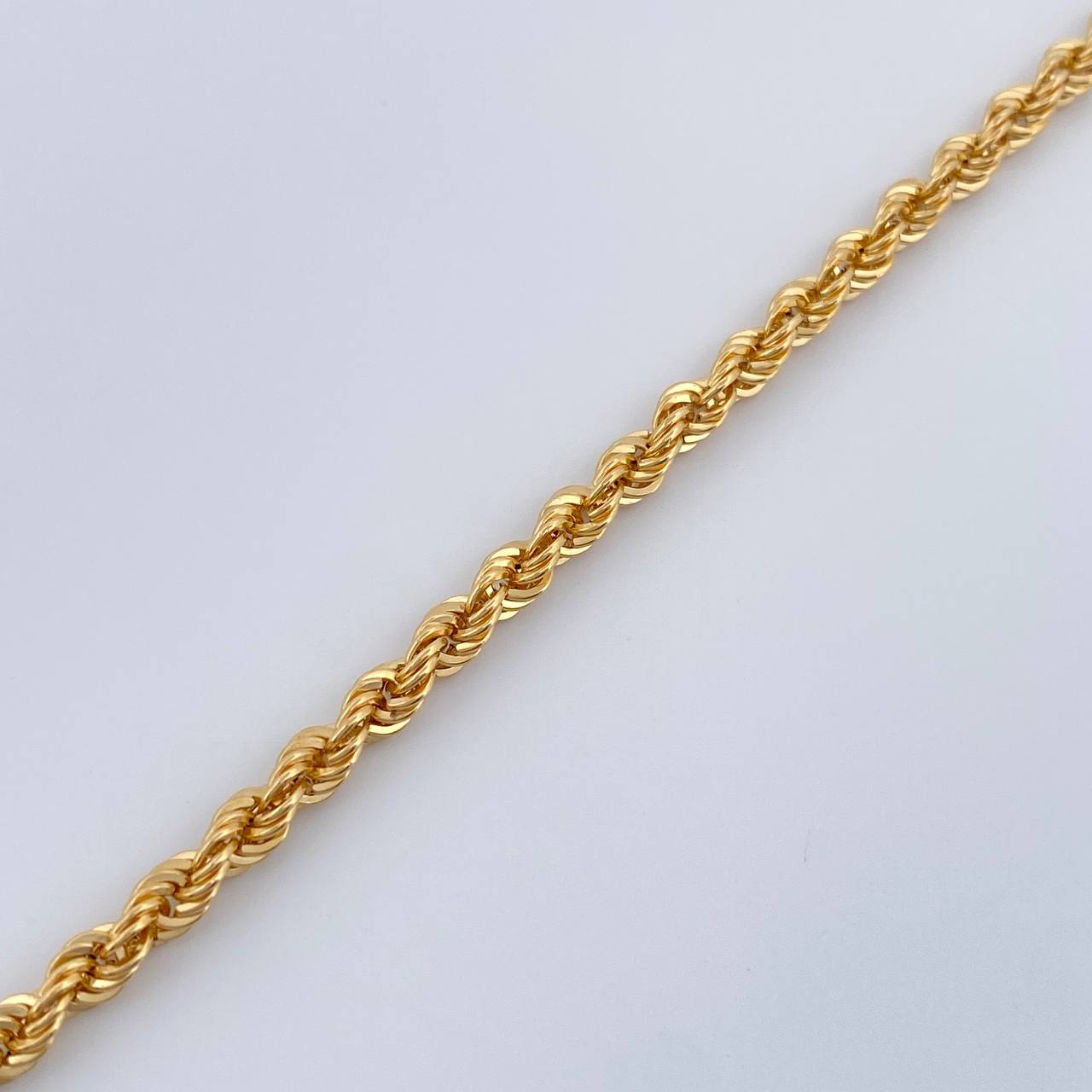 Rope Bracelet 2.7gr / 7 in / 3.01mm Yellow Gold +3 18K $