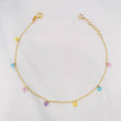 Pulso Modulable Aro Seguido 1.2g / 6 3/4 in - 7 3/4 in / 0.8mm Oro Amarillo 18K