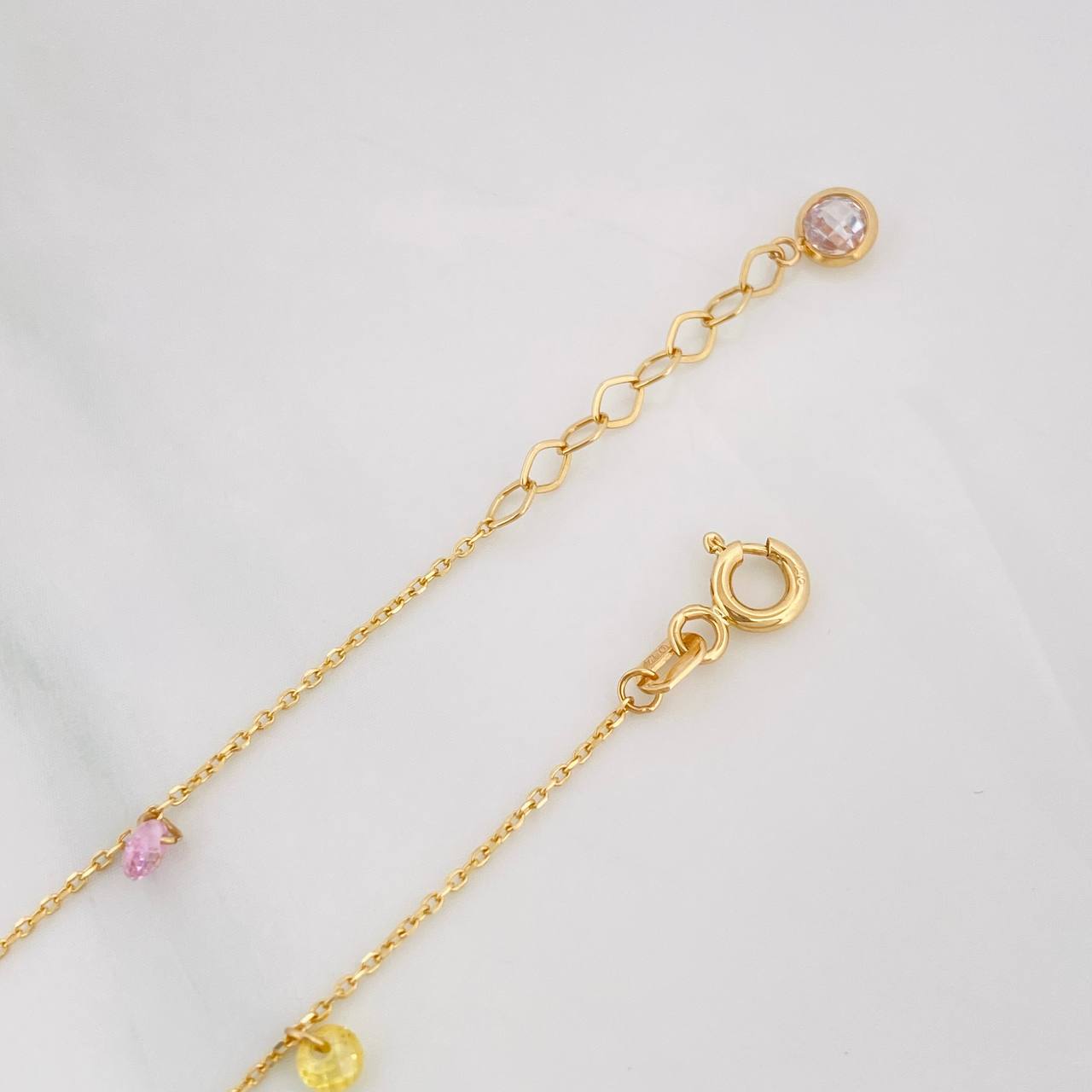 Pulso Modulable Aro Seguido 1.2g / 6 3/4 in - 7 3/4 in / 0.8mm Oro Amarillo 18K