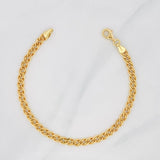 Pulso Garibaldi  4.9g / 8 in / 1mm Oro Amarillo 18K