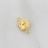 Charm Horseshoe Horse 0.3g / 1/2 in 18K Yellow Gold