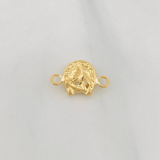 Herraje Herradura Caballo 0.3g / 1/2 in Oro Amarillo 18K