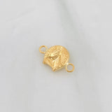 Charm Horseshoe Horse 0.35g / 1/2 in 18K Yellow Gold