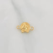 Charm Horseshoe Horse 0.35g / 1/2 in 18K Yellow Gold