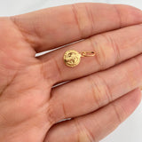 Dije San Benito 0.35g / 1/2 in Oro Amarillo 18K