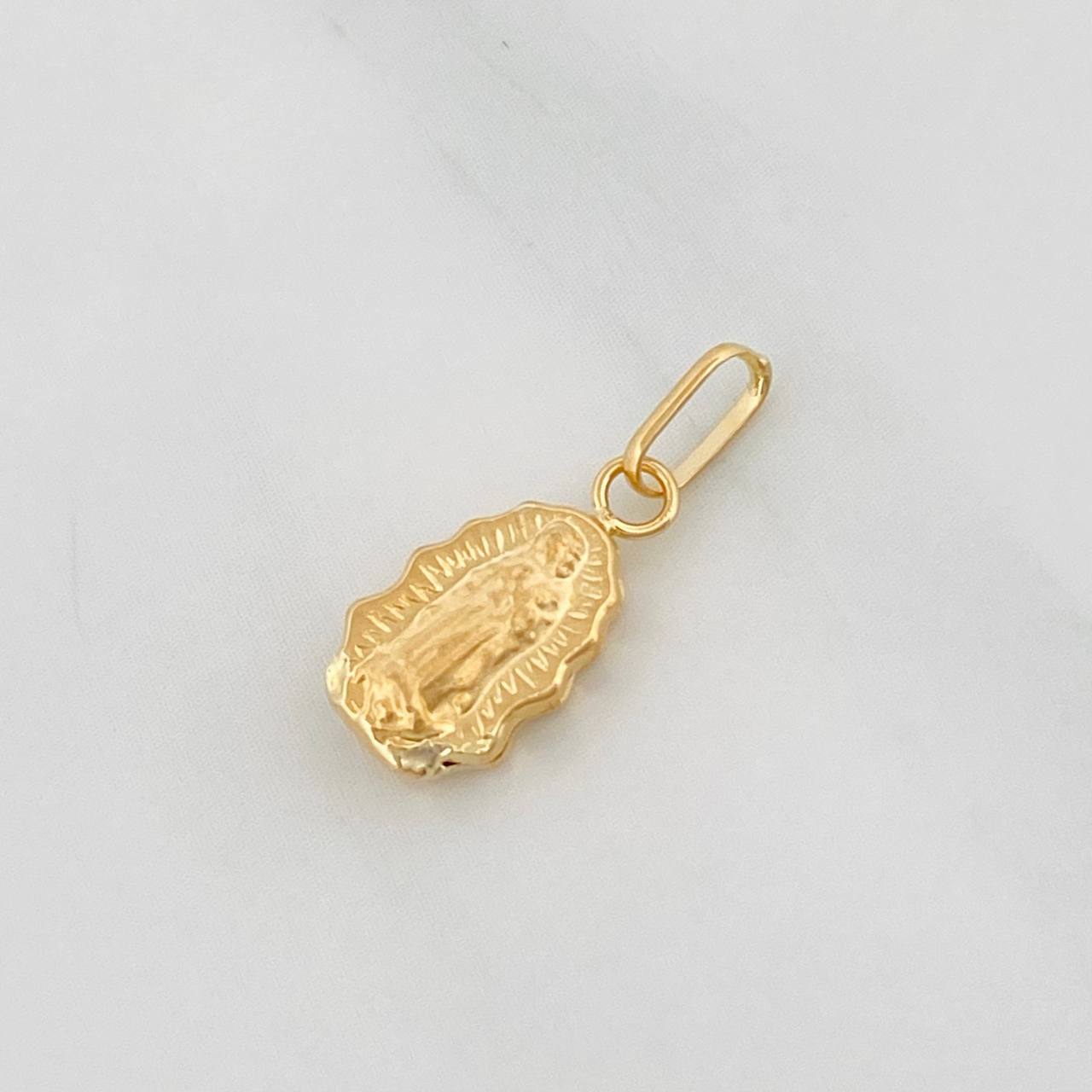 Dije Virgen de Guadalupe 0.65g / 3/4 in Oro Amarillo 18K