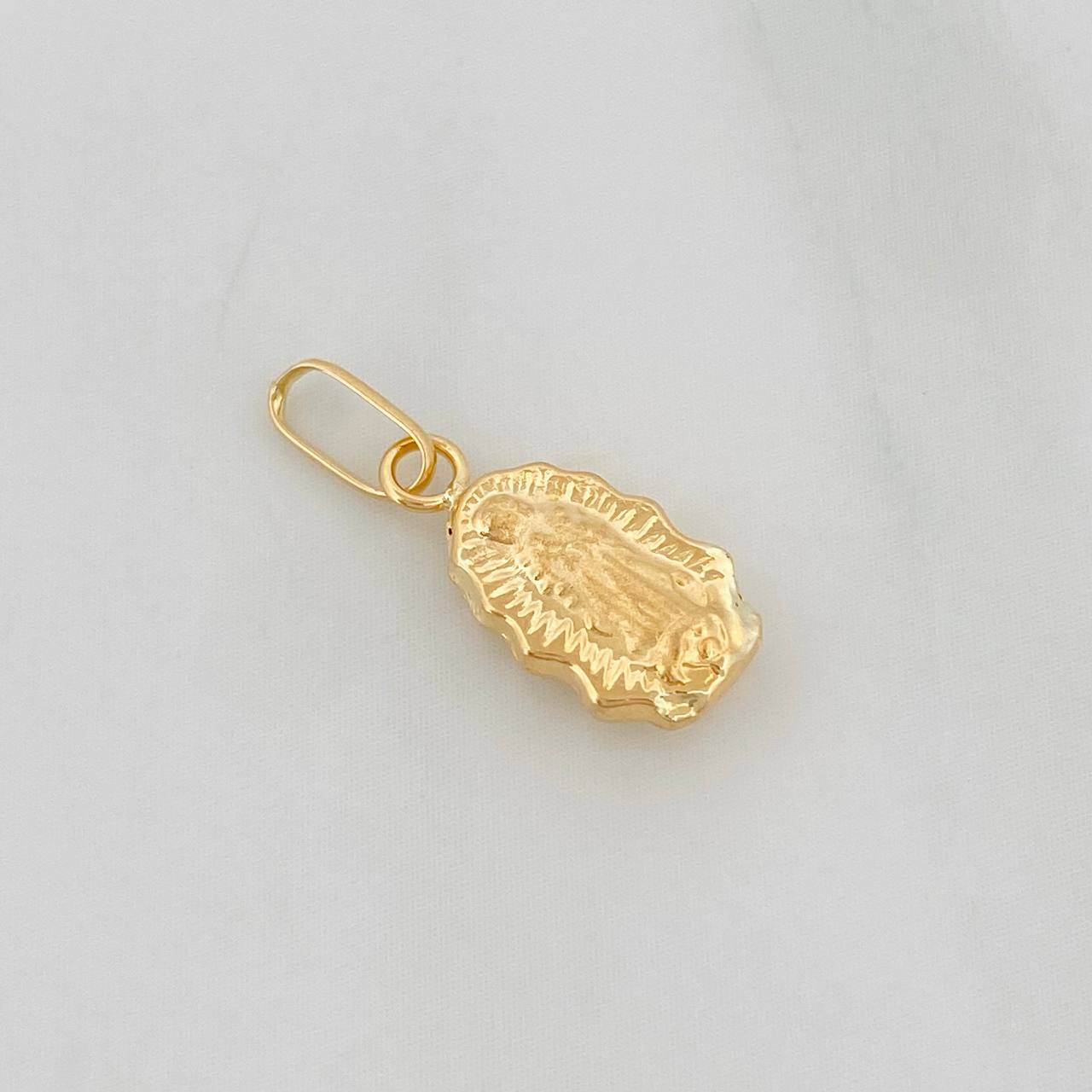 Dije Virgen de Guadalupe 0.65g / 3/4 in Oro Amarillo 18K