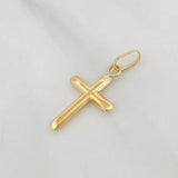 Dije Cruz 0.35g / 3/4 in Oro Amarillo 18K