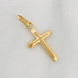 Dije Cruz 0.4g / 1 in Oro Amarillo 18K