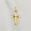 Dije Cruz 0.35g / 3/4 in Oro Amarillo 18K