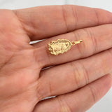 Dije Virgen de Guadalupe 0.65g / 3/4 in Oro Amarillo 18K