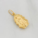 Pendant Virgin of Guadalupe 0.8g / 3/4 in Yellow Gold 18K
