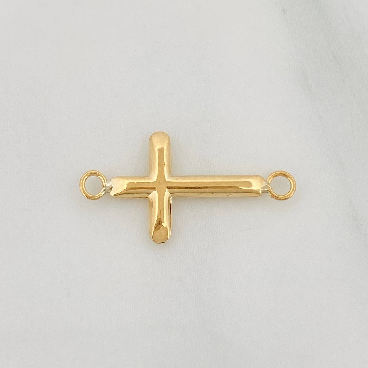 Charm Cross 0.3g / 3/4 in Yellow Gold 18K