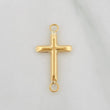 Herraje Cruz 0.35g / 3/4 in Oro Amarillo 18K