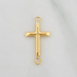 Charm Cross 0.3g / 3/4 in Yellow Gold 18K